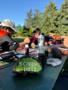 Screen-free outdoor event June 2026