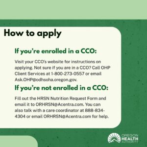 New OHP benefits information July 2026