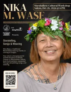 Marshallese cultural workshop flyer October 2026